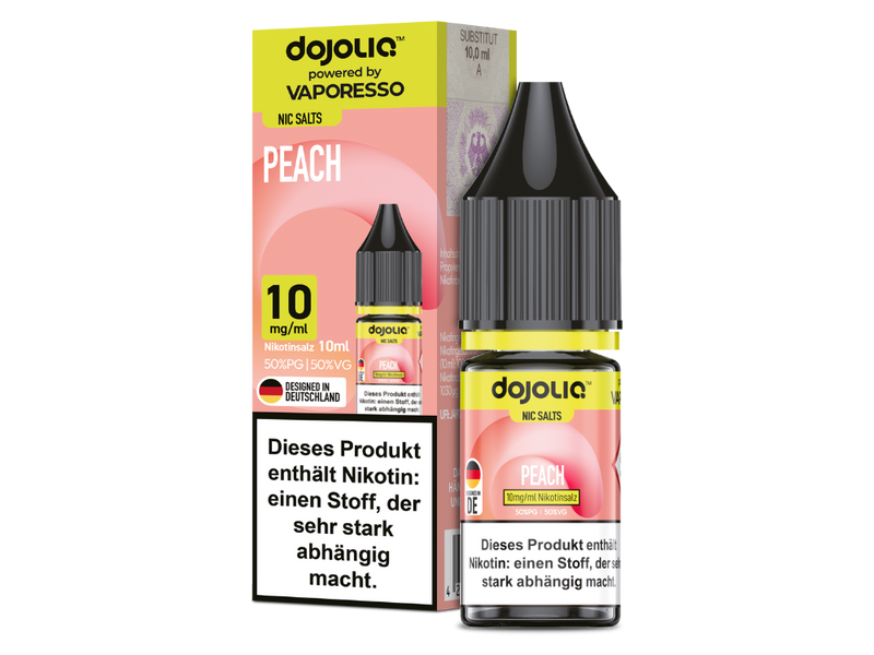 Dojoliq Peach Nikotinsalz Liquid