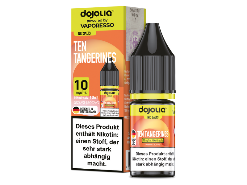 Dojoliq Ten Tangerines Nikotinsalz Liquid