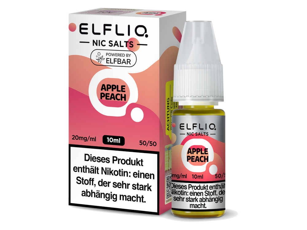 ELFLIQ Apple Peach Nikotinsalz Liquid
