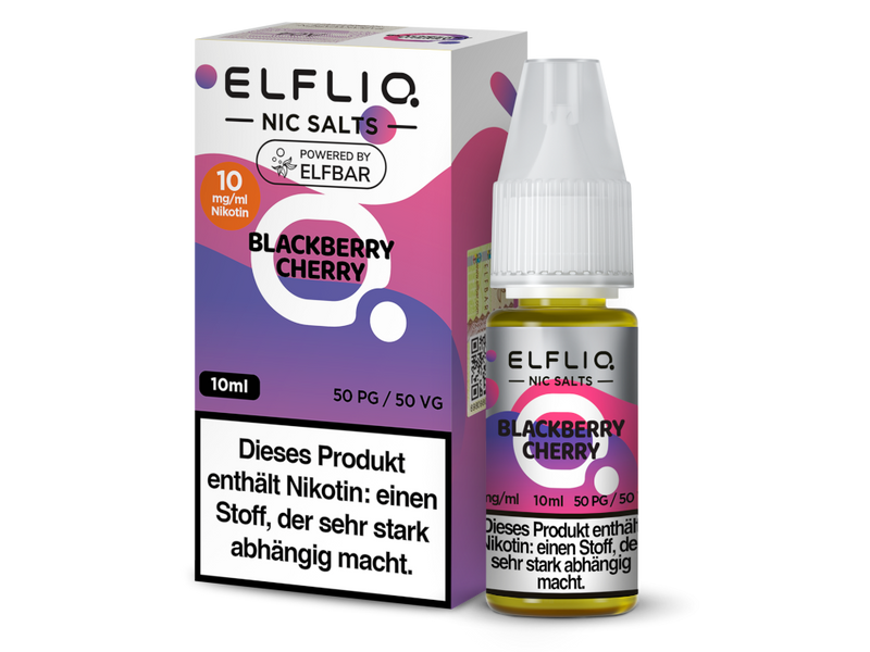 ELFLIQ Blackberry Cherry Nikotinsalz Liquid