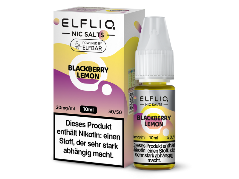ELFLIQ Blackberry Lemon Nikotinsalz Liquid