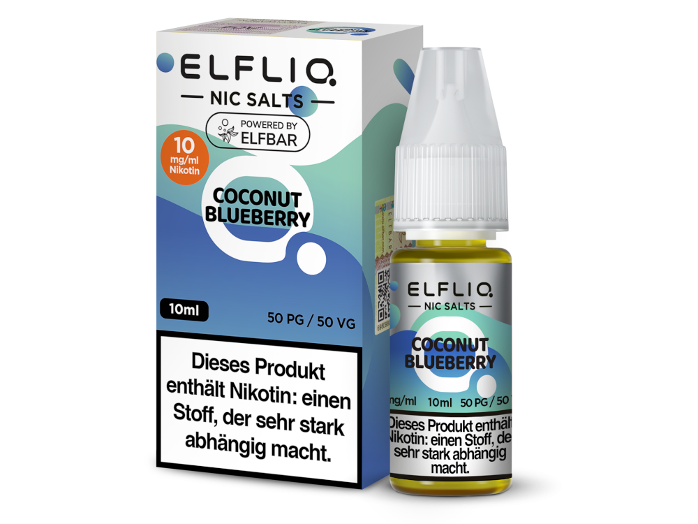 ELFLIQ Coconut Blueberry Nikotinsalz Liquid