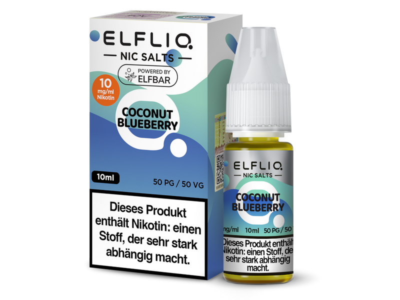 ELFLIQ Coconut Blueberry Nikotinsalz Liquid