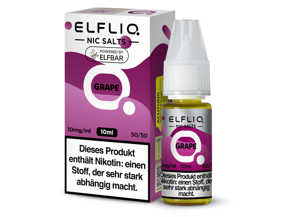 ELFLIQ Grape Nikotinsalz Liquid