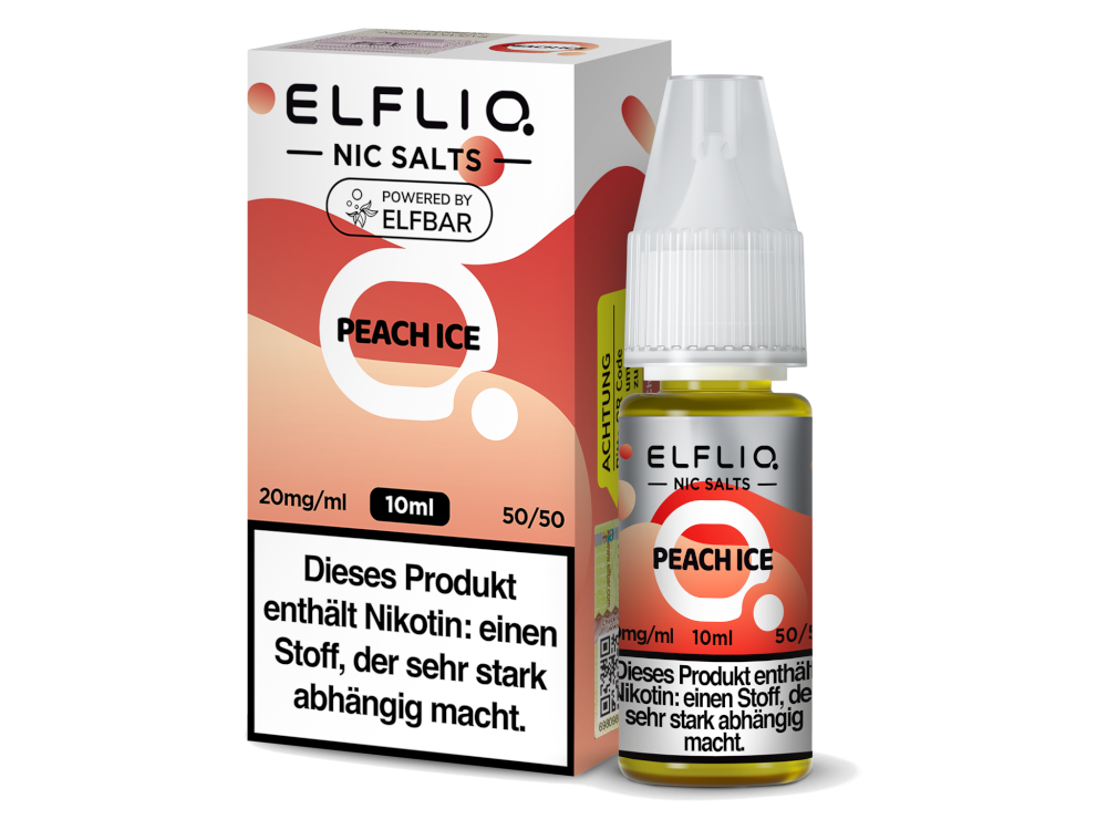 ELFLIQ Peach Ice Nikotinsalz Liquid