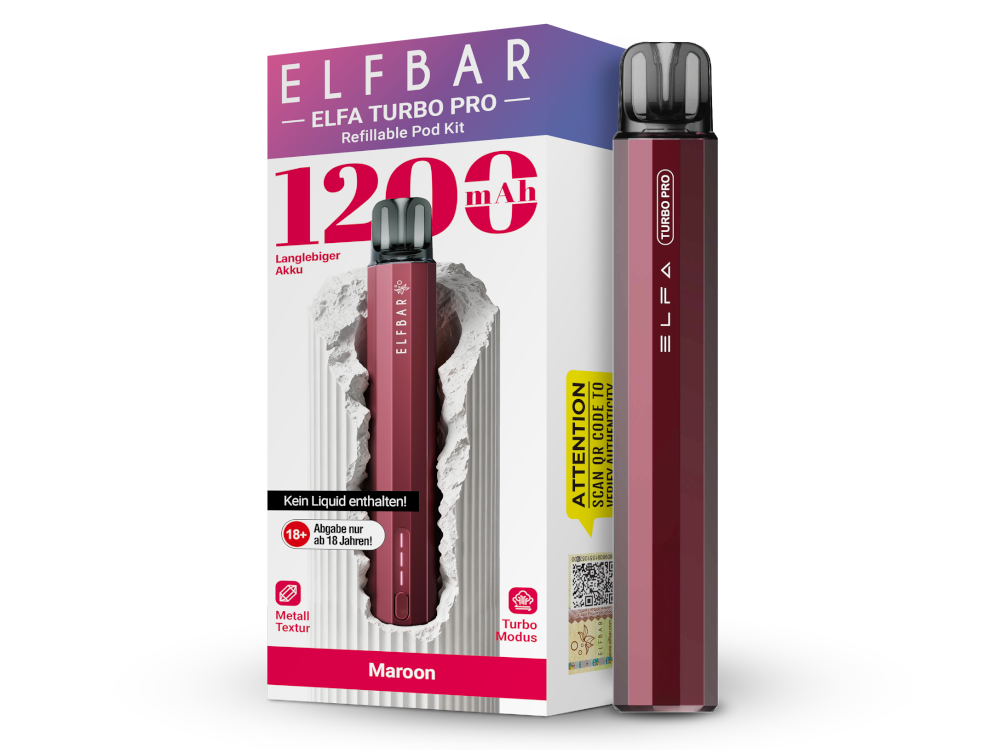 Elfbar Elfa Turbo Pro E-Zigarette