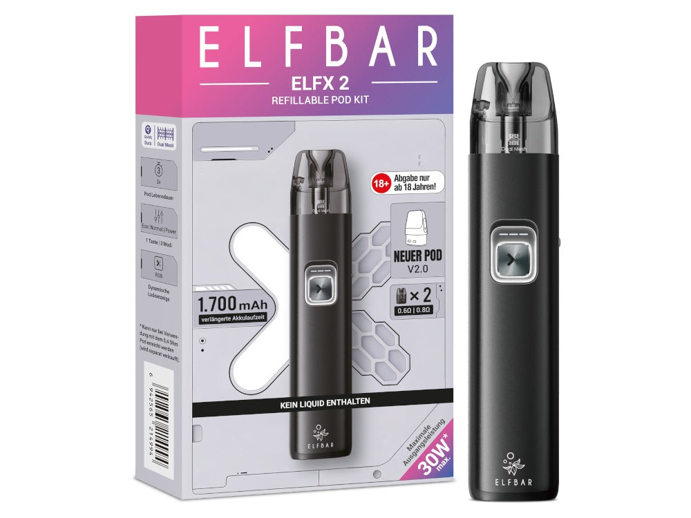 Elfbar Elfx 2 E-Zigarette