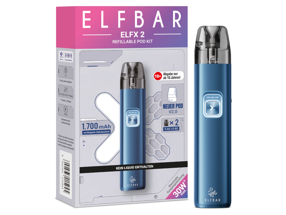 Elfbar Elfx 2 E-Zigarette