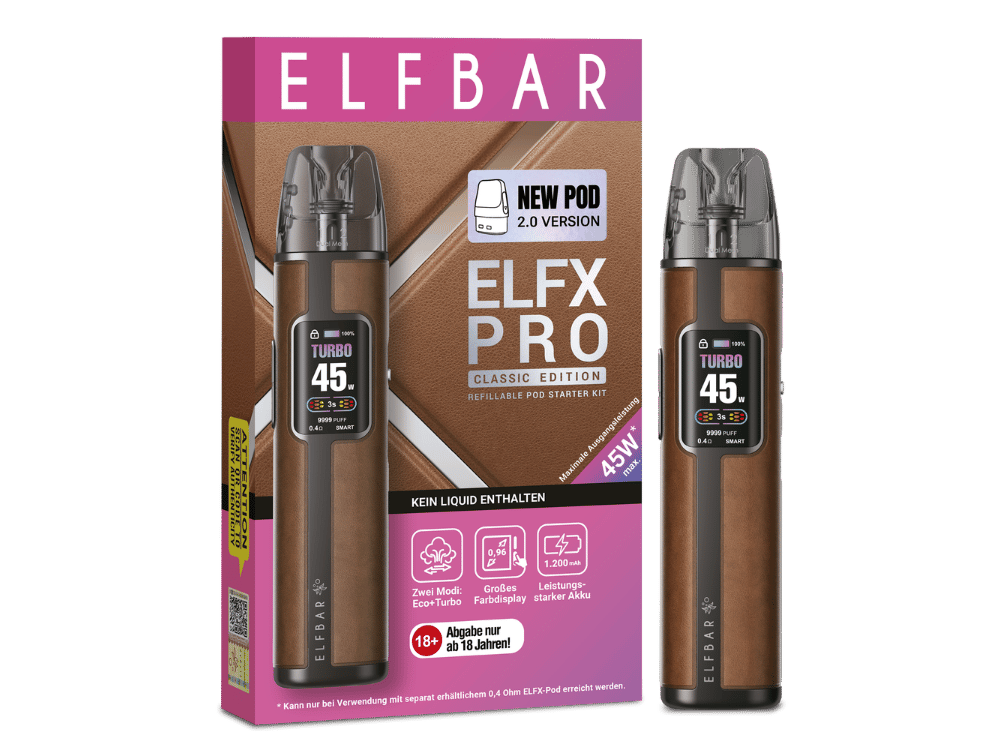 Elfbar Elfx Pro Classic Edition E-Zigarette
