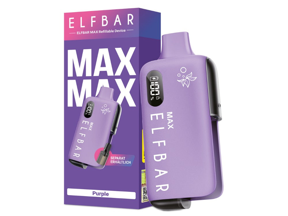 Elfbar Max | Pod-System | 650mAh Elfbar Max | Pod-System | 650mAh