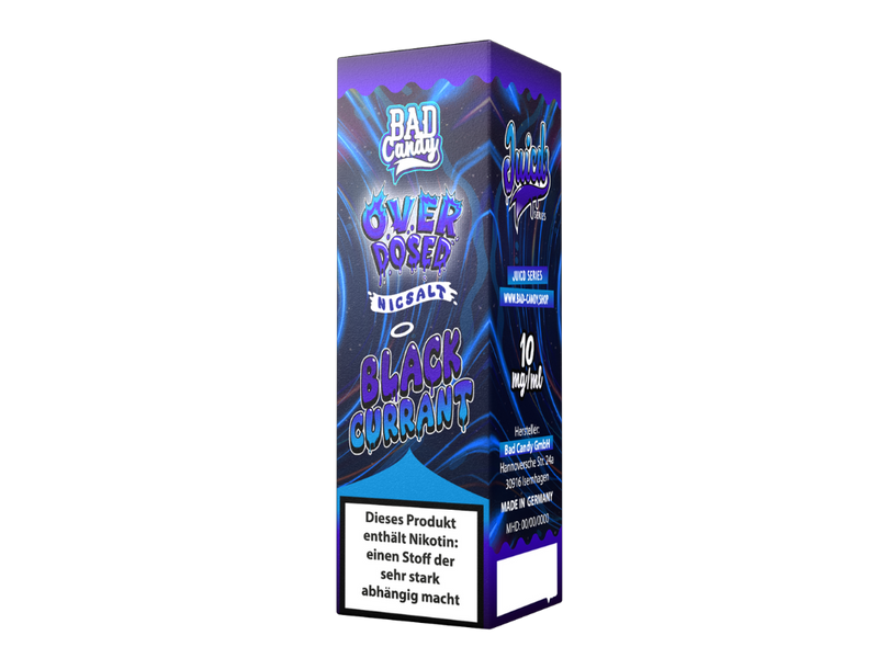 Bad Candy Juicd Blackcurrant  Nikotinsalz Liquid