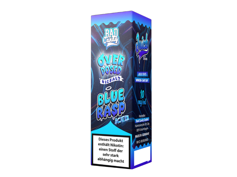 Bad Candy Juicd Blue Rasp Nikotinsalz Liquid