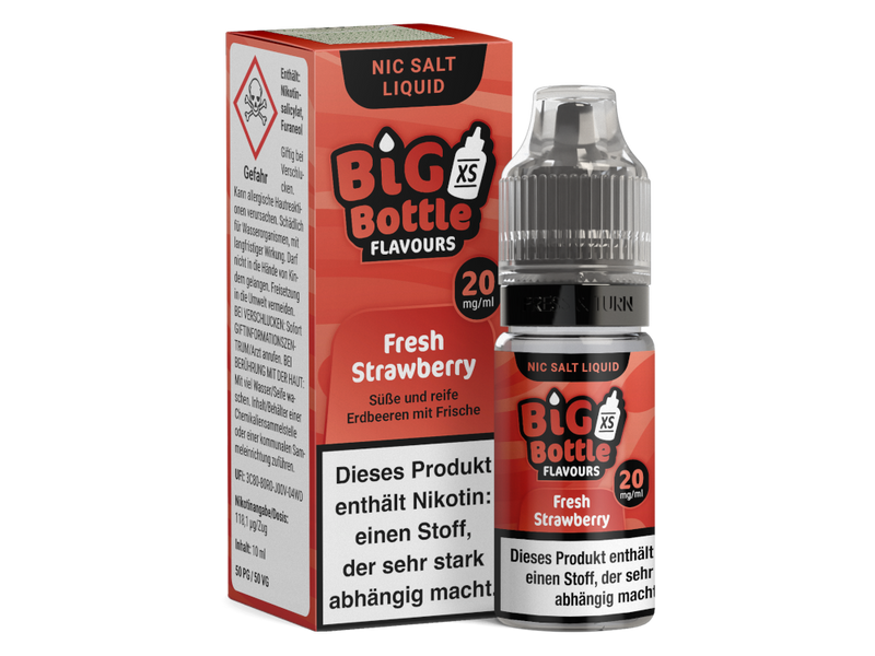 Big Bottle Fresh Strawberry Nikotinsalz Liquid