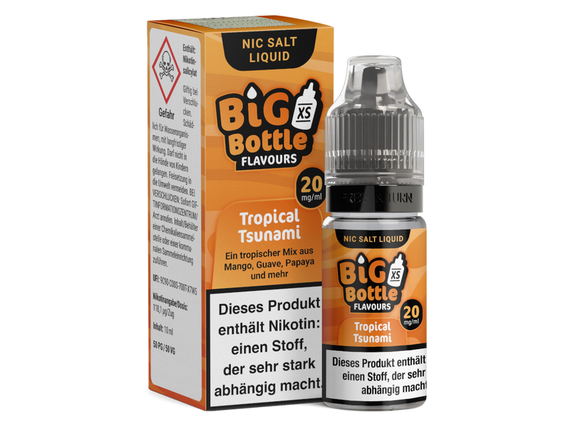 Big Bottle Tropical Tsunami Nikotinsalz Liquid