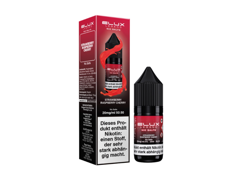 Elux Strawberry Raspberry Cherry Nikotinsalz Liquid