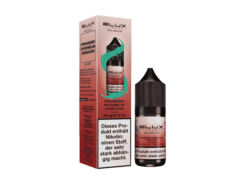 Elux Strawberry Watermelon Bubblegum Nikotinsalz Liquid