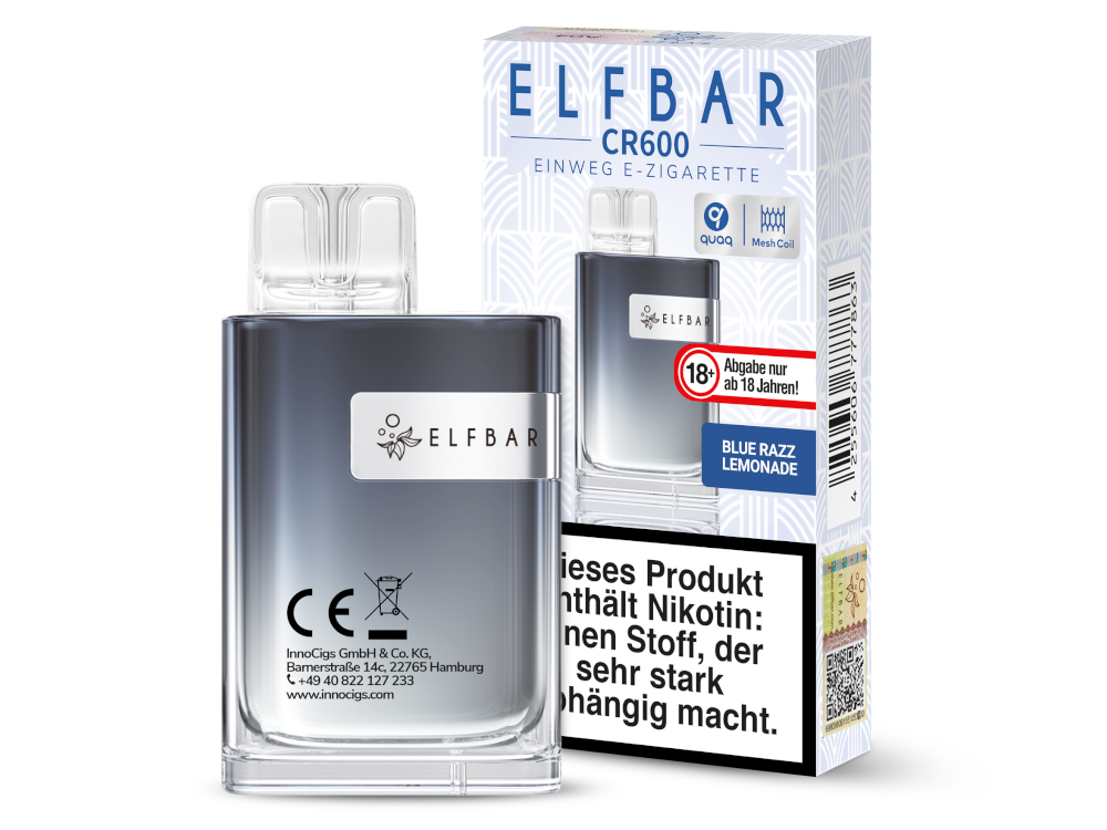 Elfbar CR600 Einweg E-Zigarette