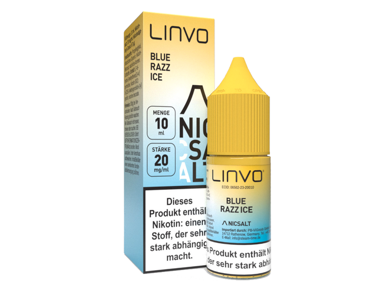 Linvo Blue Razz Ice Nikotinsalz Liquid
