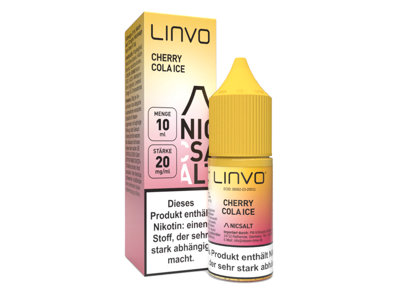 Linvo Cherry Cola Ice Nikotinsalz Liquid