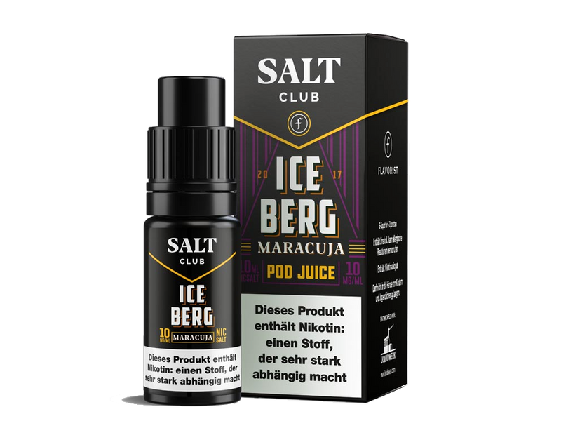 Salt Club Flavorist Iceberg Maracuja Nikotinsalz Liquid