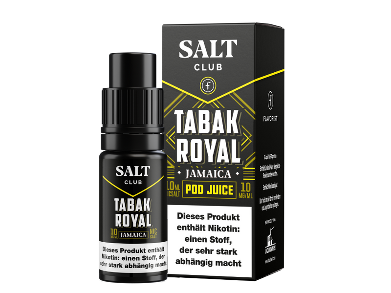 Salt Club Flavorist Tabak Royal Jamaica Nikotinsalz Liquid