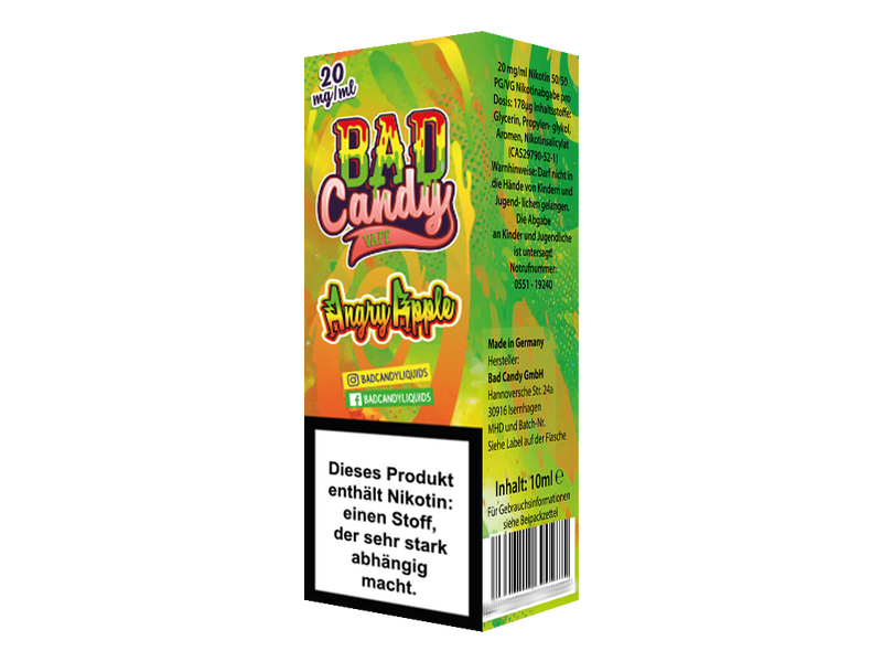 Bad Candy Angry Apple Nikotinsalz Liquid