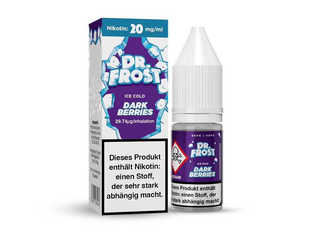 Dr. Frost Ice Cold Dark Berries Nikotinsalz Liquid