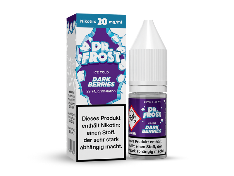 Dr. Frost Ice Cold Dark Berries Nikotinsalz Liquid