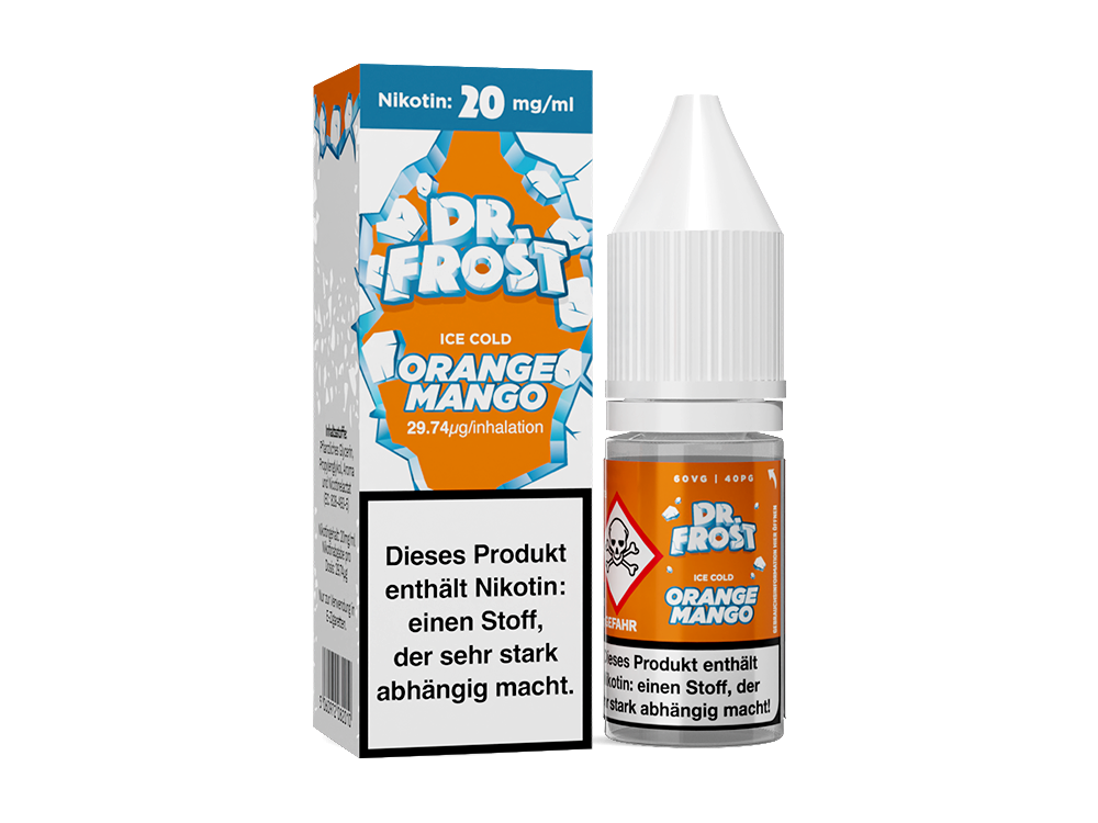 Dr. Frost Ice Cold Orange Mango Nikotinsalz Liquid