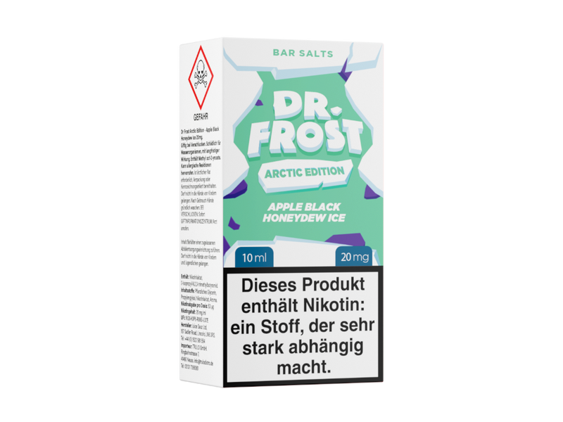 Dr. Frost Apple Black Honeydew Ice Arctic Edition Nikotinsalz Liquid