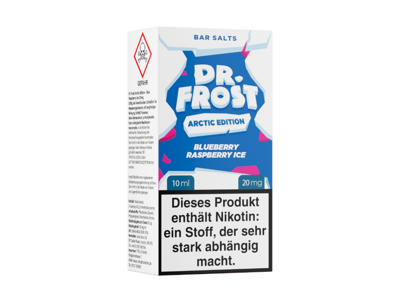 Dr. Frost Blueberry Raspberry Ice Arctic Edition Nikotinsalz Liquid