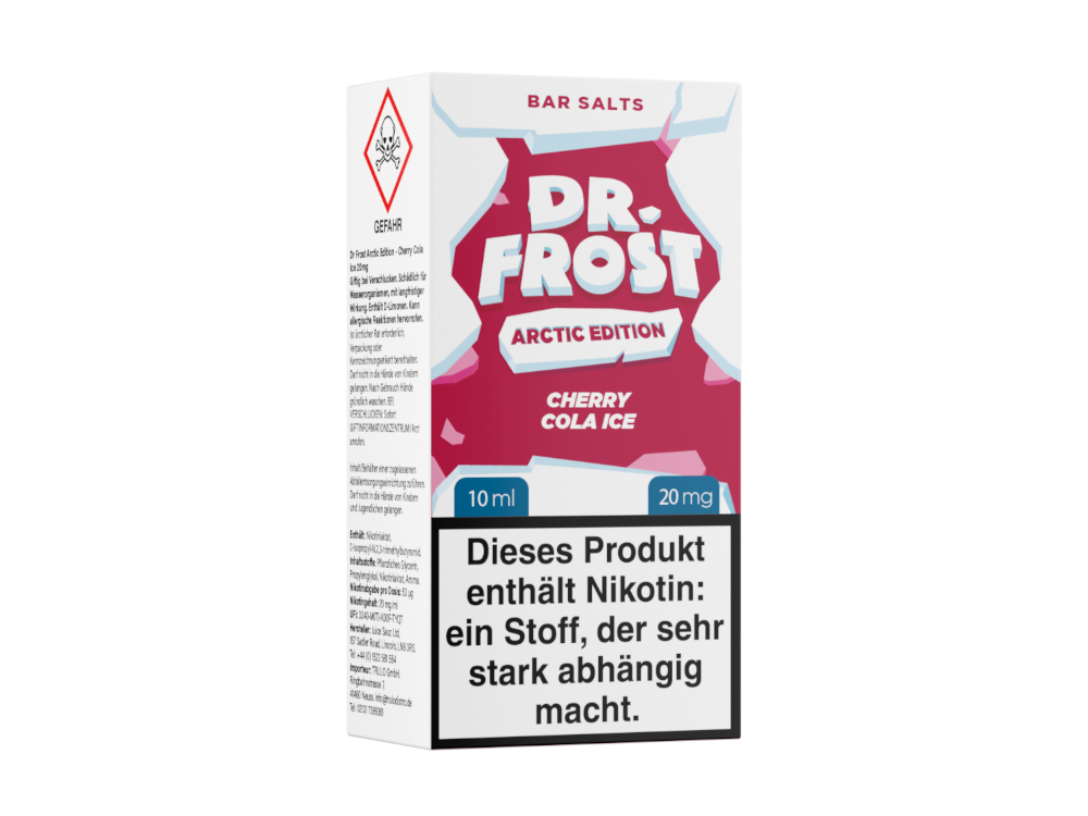 Dr. Frost Cherry Cola Ice Arctic Edition Nikotinsalz Liquid
