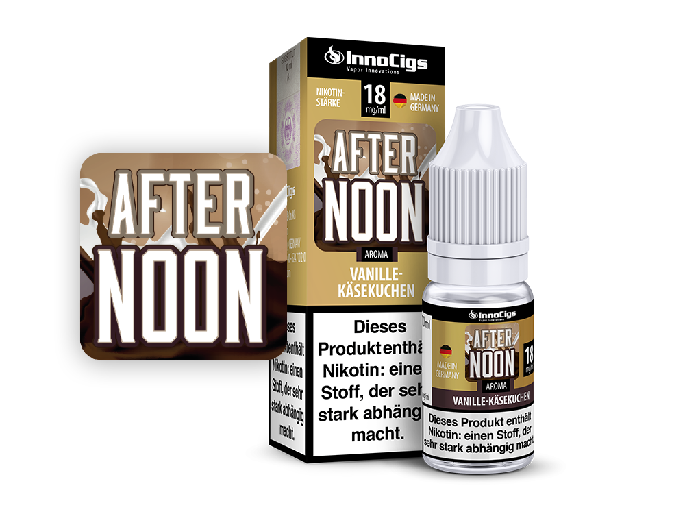 InnoCigs Afternoon Vanille-Käsekuchen Aroma Liquid