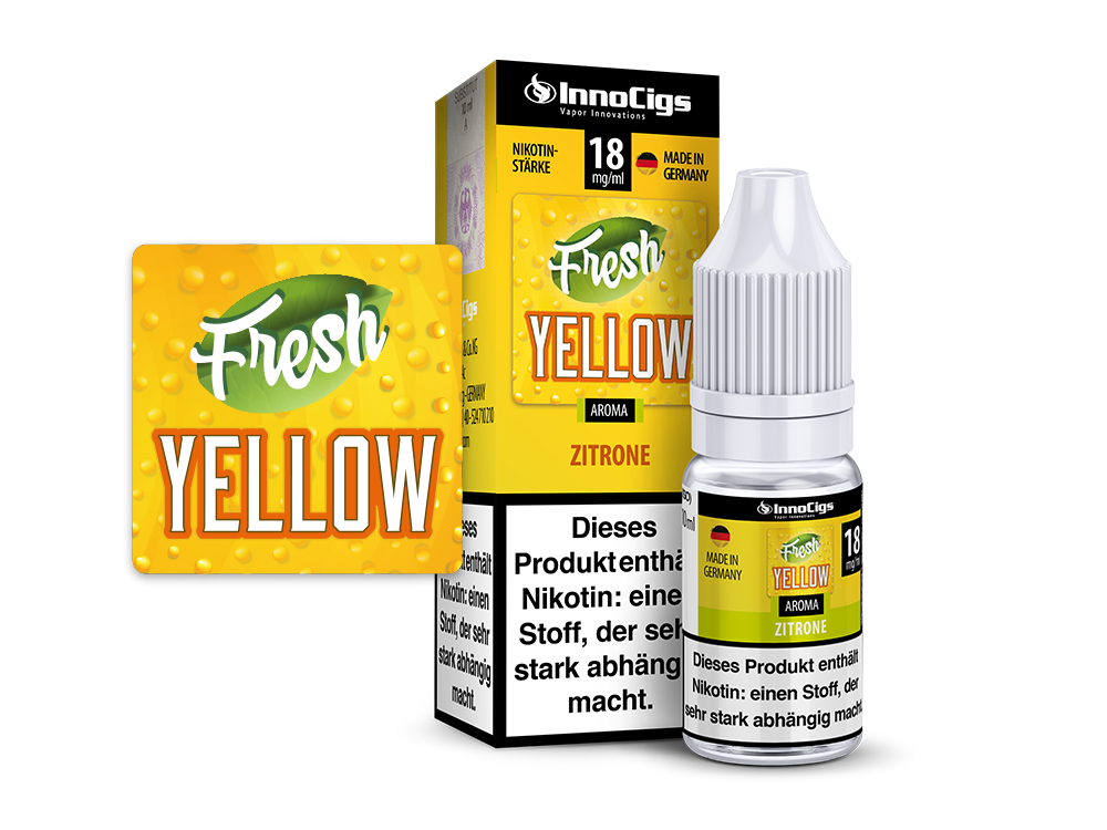 InnoCigs Fresh Yellow Zitrone Aroma Liquid