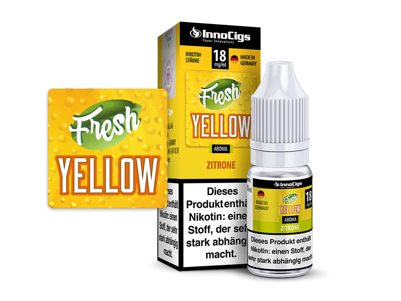 InnoCigs Fresh Yellow Zitrone Aroma Liquid