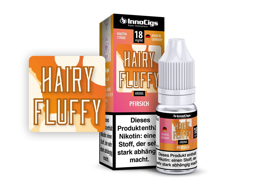 InnoCigs Hairy Fluffy Pfirsich Aroma Liquid