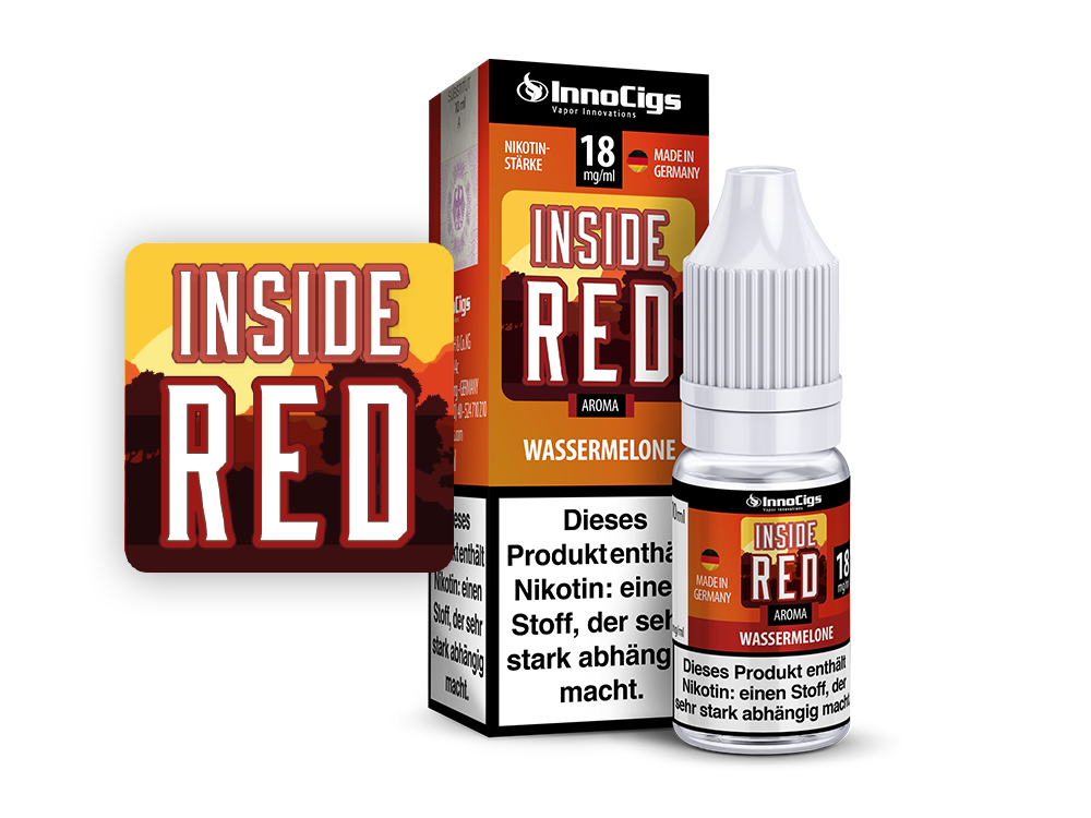 InnoCigs Inside Red Wassermelonen Aroma Liquid