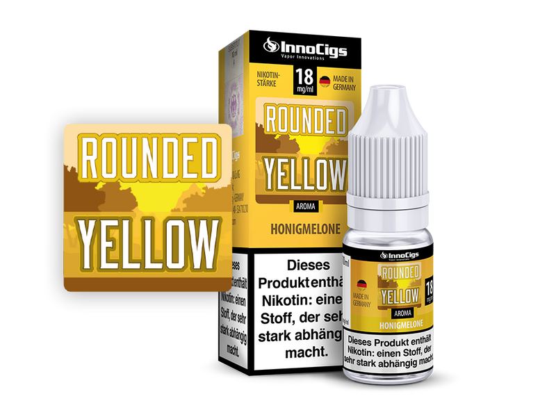 InnoCigs Rounded Yellow Honigmelonen Aroma Liquid