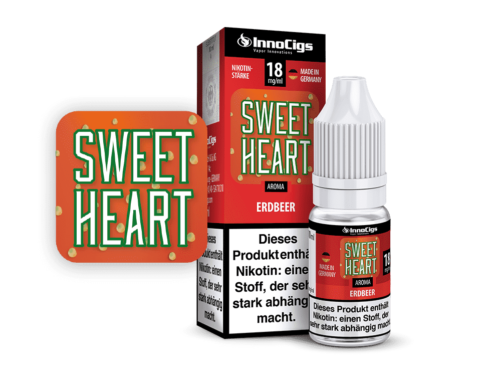 InnoCigs Sweetheart Erdbeer Aroma Liquid