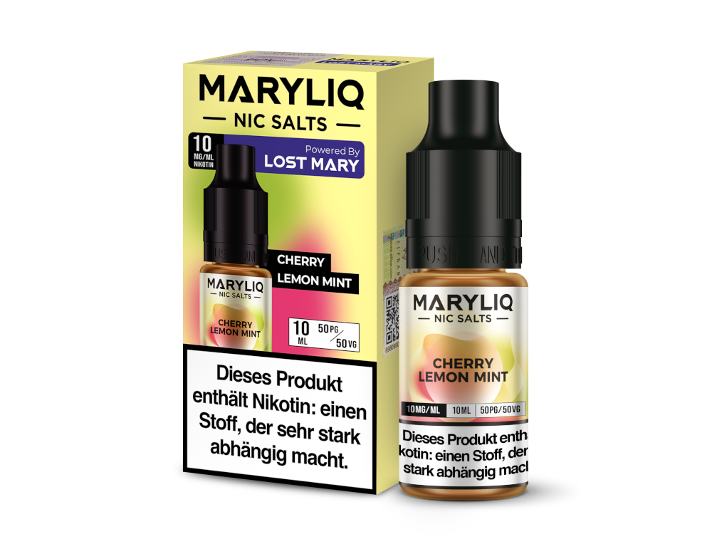 MARYLIQ Cherry Lemon Mint Nikotinsalz Liquid