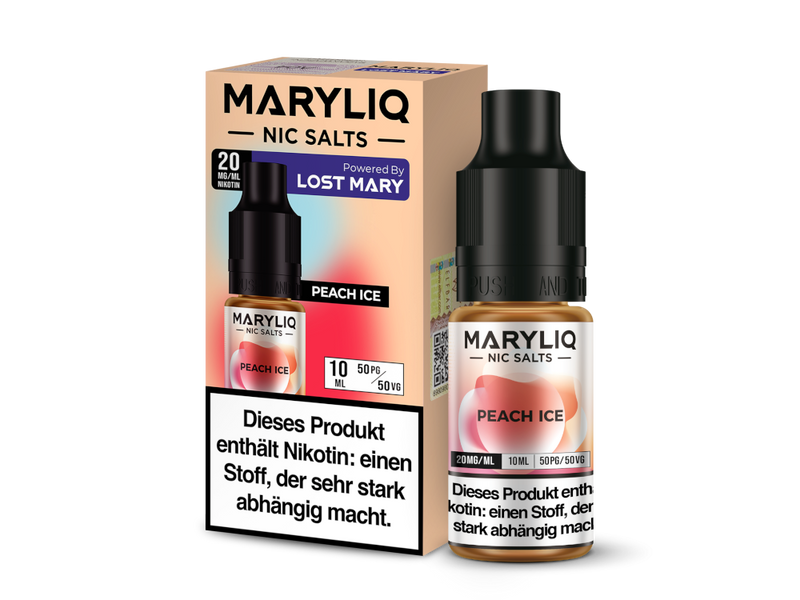 MARYLIQ Peach Ice Nikotinsalz Liquid