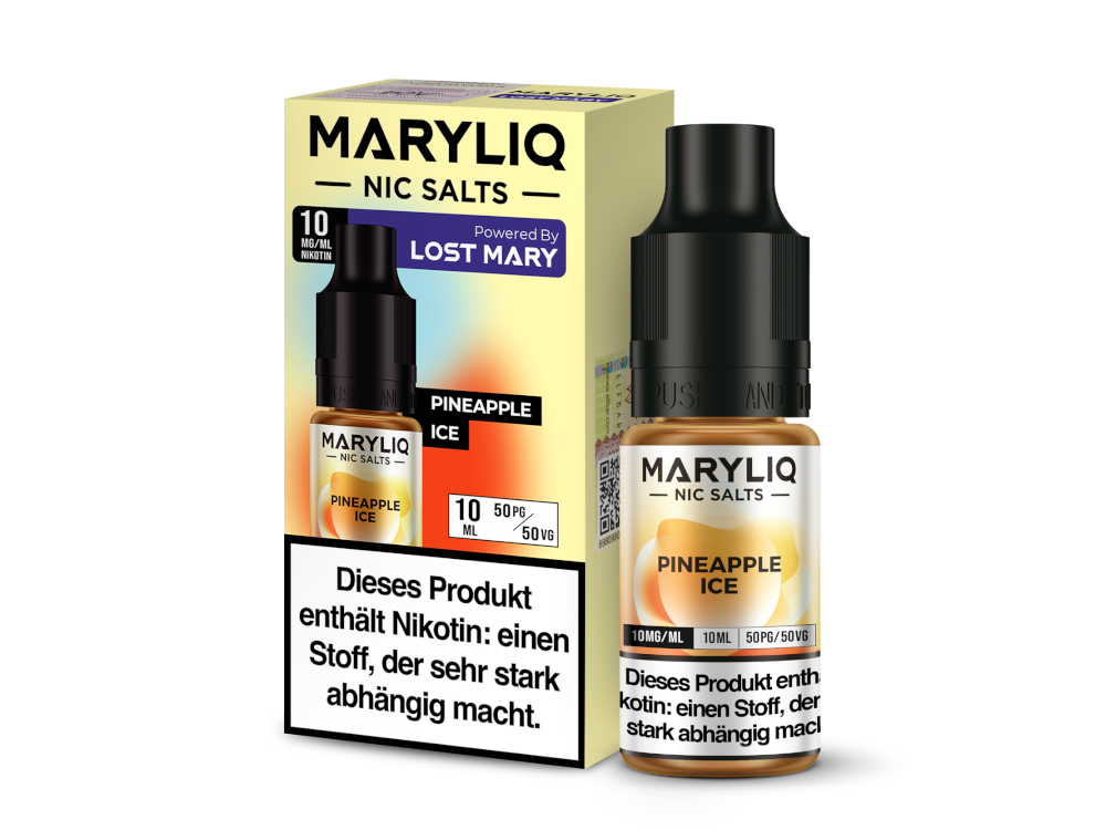 MARYLIQ Pineapple Ice Nikotinsalz Liquid