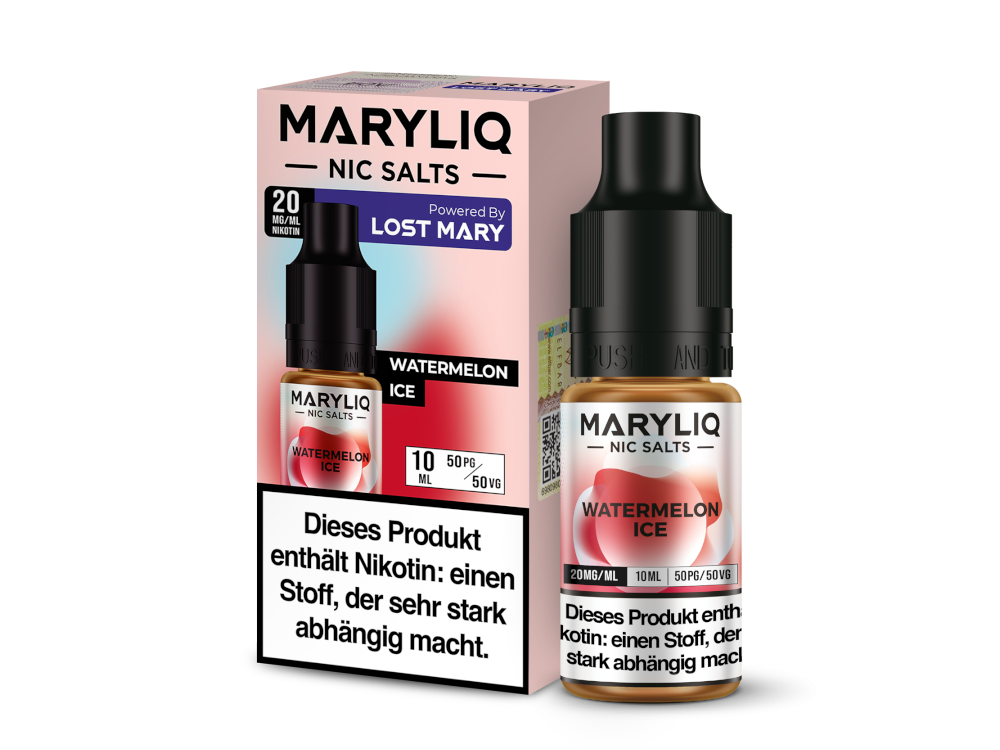 MARYLIQ Watermelon Ice Nikotinsalz Liquid