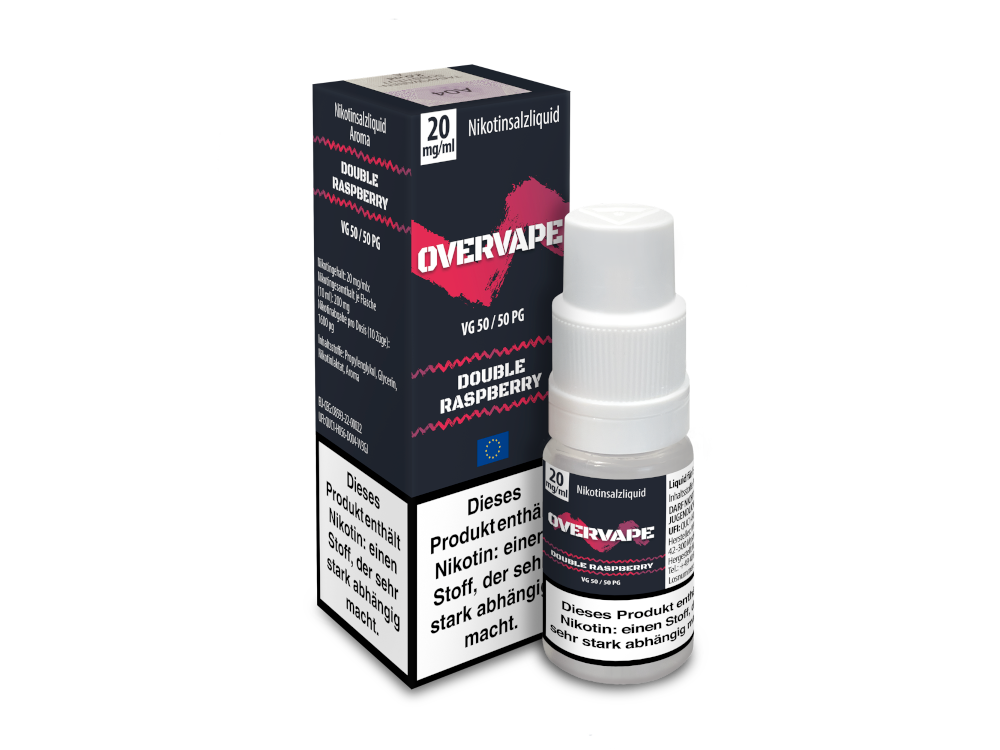 Overvape Double Raspberry Nikotinsalz Liquid 20mg