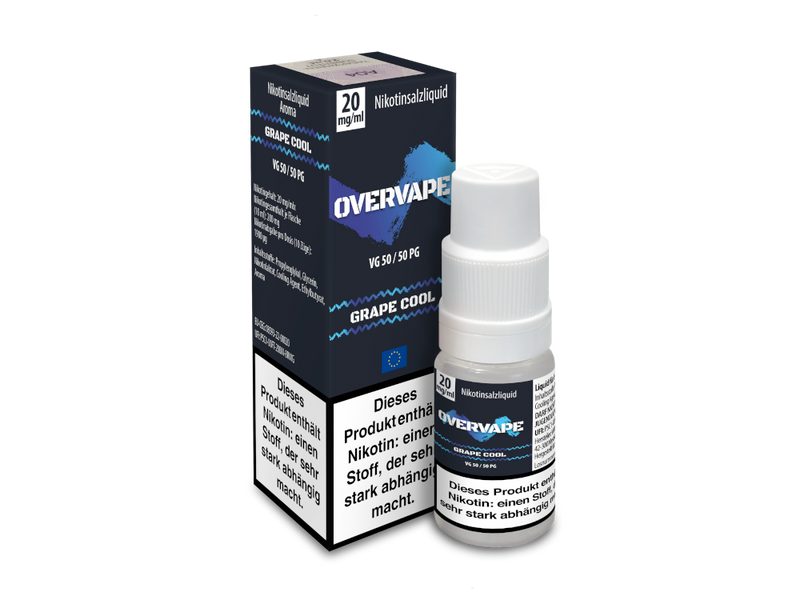 Overvape Grape Cool Nikotinsalz Liquid 20mg