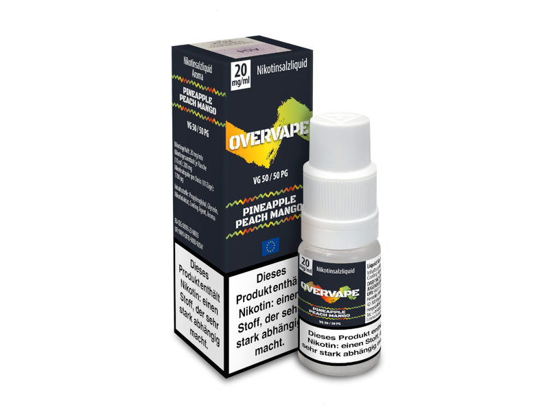 Overvape Pineapple Peach Mango Nikotinsalz Liquid 20mg