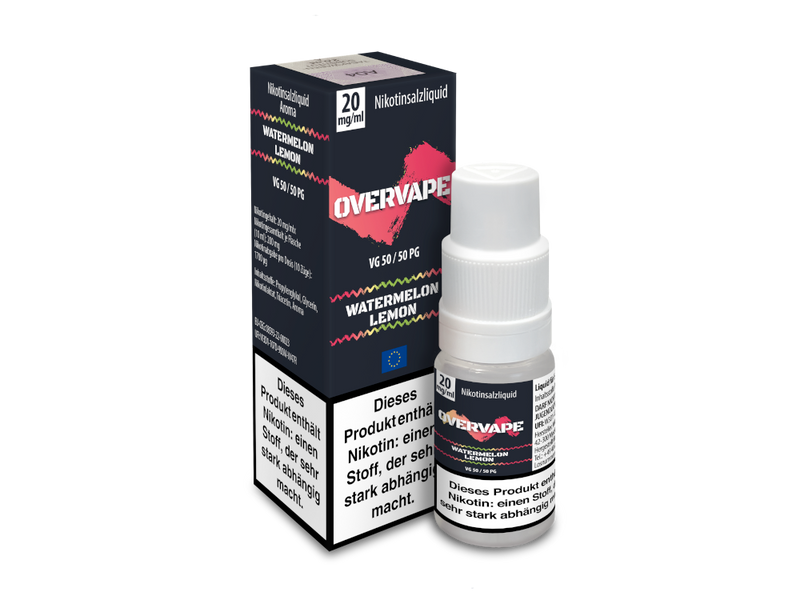 Overvape Watermelon Lemon Nikotinsalz Liquid 20mg
