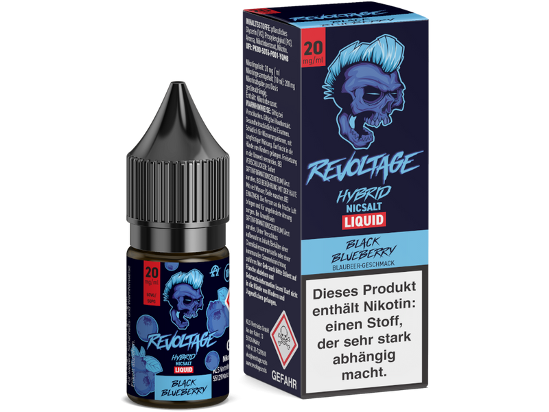 Revoltage Black Blueberry Hybrid Nikotinsalz Liquid
