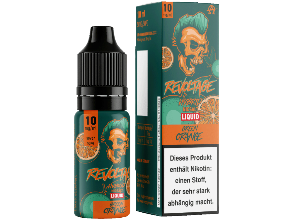 Revoltage Green Orange Hybrid Nikotinsalz Liquid