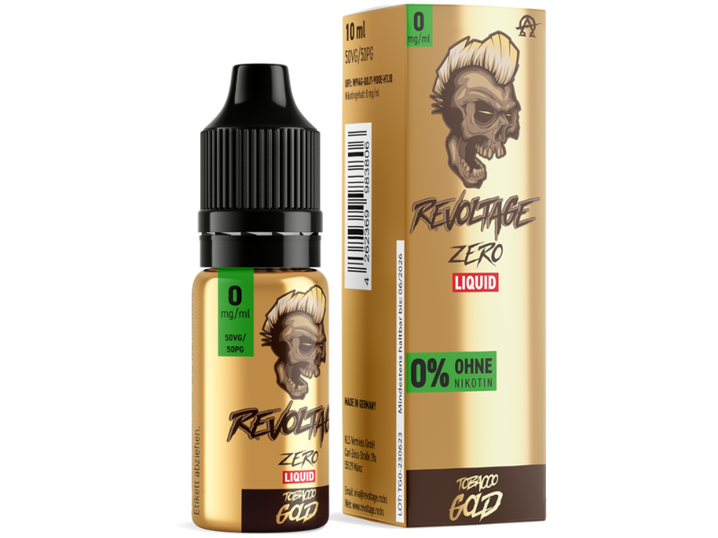 Revoltage Tobacco Gold Hybrid Nikotinsalz Liquid